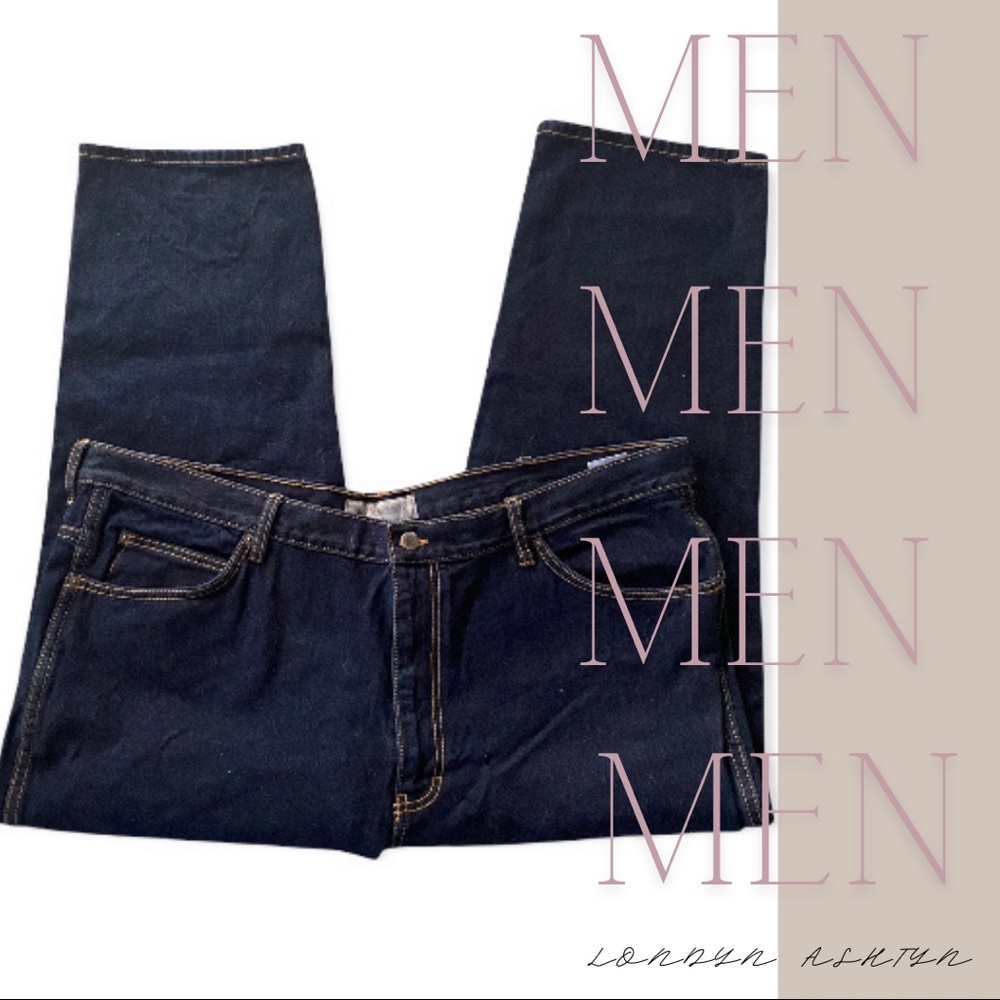 *new without tag*MENS WINDRIVER DARK JEANS SIZE 48